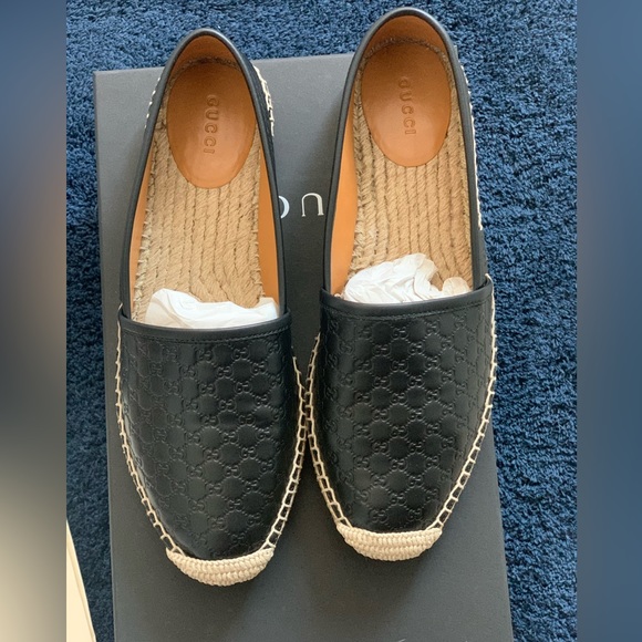Gucci Microguccissima Leather Espadrille - 39 - Picture 4 of 13
